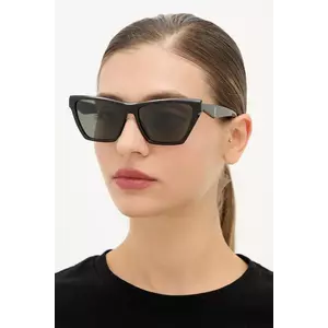 Saint Laurent ochelari de soare culoarea negru, SL M103 imagine
