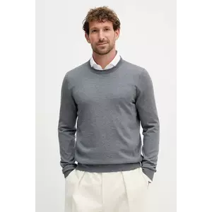 BOSS pulover de lana culoarea negru imagine