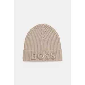 BOSS căciulă de lână culoarea negru, 50497815 imagine