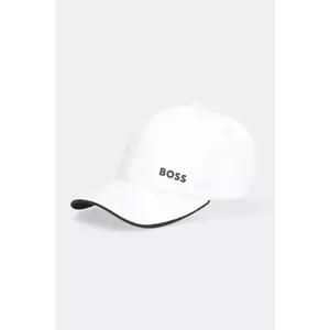 BOSS Green șapcă de baseball din bumbac culoarea verde, cu imprimeu, 50519219 imagine