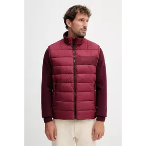 BOSS vestă culoarea bleumarin, de tranziție, 50518375 imagine