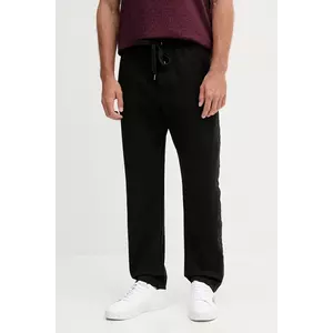 Michael Kors pantaloni de trening culoarea negru, cu imprimeu, CF552Q65MF imagine