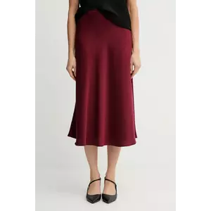 Joop! fustă culoarea bordo, midi, evazați, 30048660 imagine