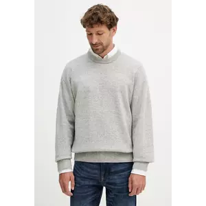 BOSS pulover de lână culoarea gri, 50550001 imagine