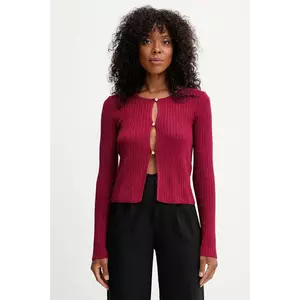 Morgan cardigan culoarea rosu, light, MIZOR imagine