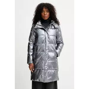 Morgan geacă culoarea argintiu, de iarnă, GDONA imagine