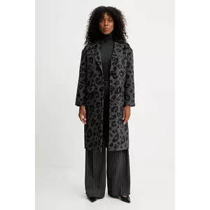 Silvian Heach palton de lână JUAN culoarea gri, GPA25015CP imagine