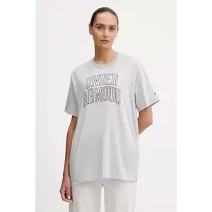 Under Armour tricou Rival culoarea gri, 6007883 imagine