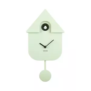 Karlsson ceas cu cuc Modern Cuckoo 41 cm culoarea verde imagine