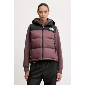 The North Face vestă de puf 1996 Retro Nuptse culoarea bordo, de iarnă, NF0A3XEPCAI1 imagine
