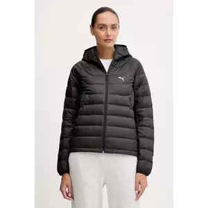 Puma geacă de puf culoarea negru, de tranziție, 685234 imagine