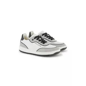 Marc Jacobs teniși din piele copii culoarea alb, W60672 imagine