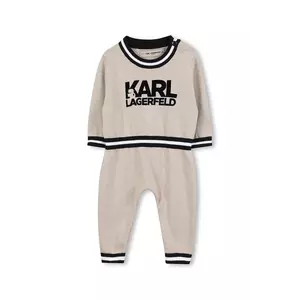 Karl Lagerfeld trening bebeluși culoarea bej, Z30973 imagine