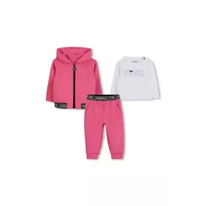 Karl Lagerfeld trening culoarea roz, Z30649 imagine