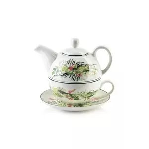 Affek Design ceainic cu ceașcă și farfurie Idyllic 400/300 ml multicolor imagine