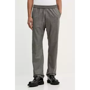 BARENA VENEZIA pantaloni de lână Pantalone Tosador pantaloni chino gri pentru bărbați PAU5259.501 imagine