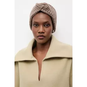 Answear.LAB bentiță de lână culoarea bej imagine