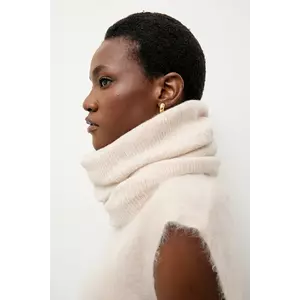 Answear.LAB coș de fum din lână culoarea bej, neted imagine