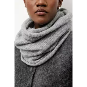 Answear.LAB coș de fum din lână culoarea gri, neted imagine