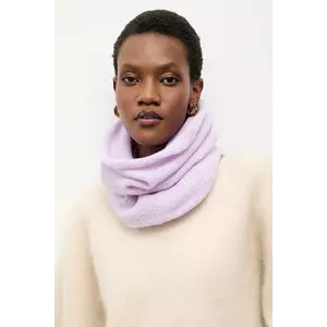 Answear.LAB coș de fum din lână culoarea violet, neted imagine