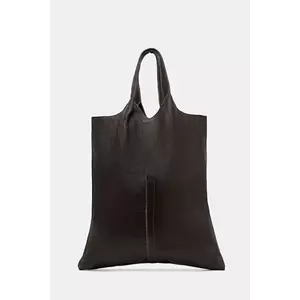 Answear.LAB poseta de piele culoarea maro imagine