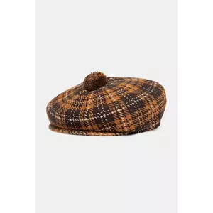 Kangol beretă din lână HERITAGE culoarea maro, K3778.EC230 imagine