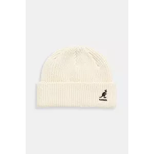 Kangol căciulă POMPOM culoarea bej, K3454.NT159 imagine