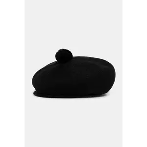 Kangol beretă din lână HERITAGE culoarea negru, K3778.SB002 imagine