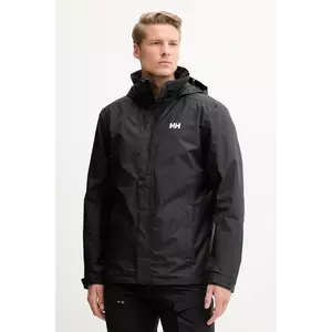 Helly Hansen geacă DUBLINER INSULATED JACKET bărbați, culoarea negru, de tranziție 53117 imagine