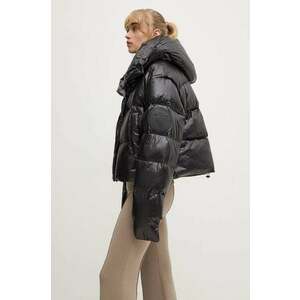 MMC STUDIO geacă de puf RAFO femei, culoarea negru, de iarnă imagine