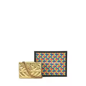 Kurt Geiger London poșetă de piele culoarea auriu, 4029461979 imagine