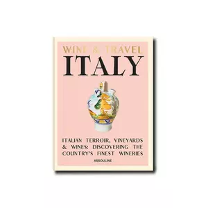 Assouline carte Wine & Travel Italy by Enrico Bernardo, English imagine