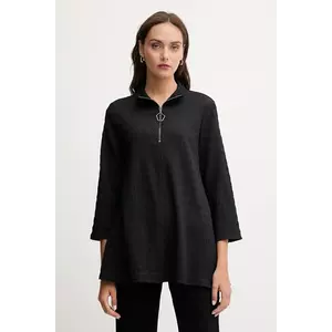 Joseph Ribkoff bluză culoarea negru, uni, 253028 imagine