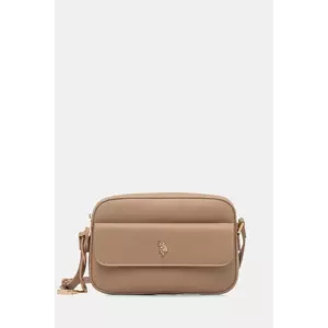U.S. Polo Assn. poșetă Jones culoarea bej, BEUJE8656WVP imagine