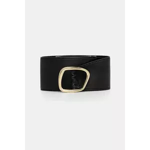 United Colors of Benetton curea culoarea negru, 668YDL01F imagine