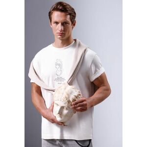 Medicine tricou din bumbac culoarea alb, cu imprimeu imagine