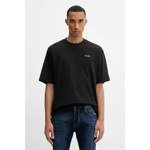 G-Star tricou din bumbac culoarea negru, uni, D26817.D593 imagine