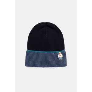 Jamiks căciulă de lână pentru copii POPS culoarea bleumarin, JZI045 imagine