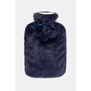 Aroma Home termos Faux Fur Hot Water Bottle culoarea bleumarin imagine