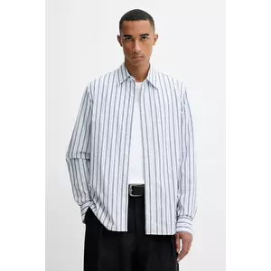 Filippa K cămașă din bumbac culoarea alb, cu guler clasic, regular, 31712 imagine