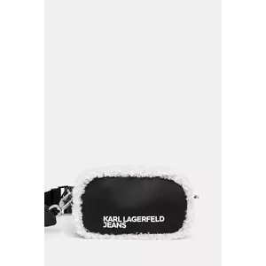 Karl Lagerfeld Jeans poșetă culoarea negru, A4W30233 imagine