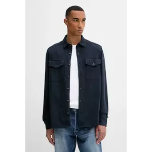 G-Star cămașă din bumbac culoarea bleumarin, cu guler clasic, regular, D26765.C784 imagine