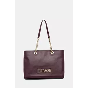Just Cavalli poșetă culoarea bordo, 79RA4BB9 ZS766 imagine