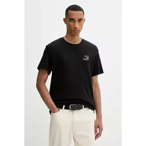 G-Star tricou din bumbac culoarea negru, cu imprimeu, D26821.D976 imagine