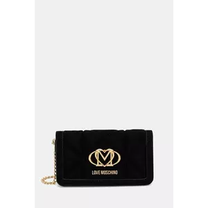 Love Moschino poșetă culoarea negru, JC5640PP0NKE0000 imagine