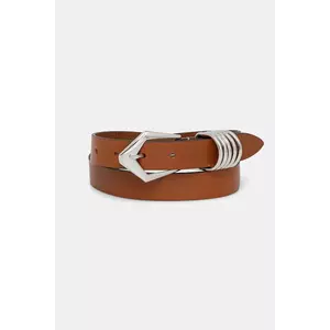 IRO curea de piele culoarea maro, WP127SUGAR imagine