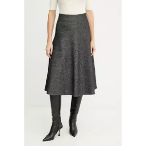 MAX&Co. fustă culoarea gri, midi, evazați, 2526776013200 imagine