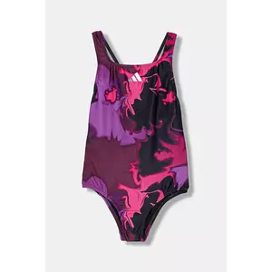 adidas Performance costum de baie dintr-o bucată pentru copii culoarea roz, JM5955 imagine
