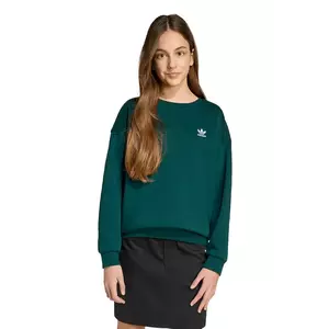 adidas Originals bluză copii culoarea verde, uni, JX2751 imagine
