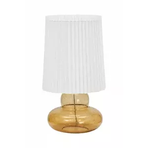 House Doctor veioză HDRibe 55 x 27, 5 cm culoarea portocaliu imagine